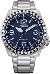 Citizen Mechanical Field Niebieski/Stal Ø46 mm NJ2191-82L