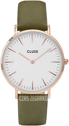 Cluse Biały/Skóra Ø38 mm CL18023