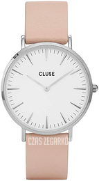 Cluse La Boheme Biały/Skóra Ø38 mm CL18231