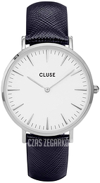Cluse La Boheme Biały/Skóra Ø38 mm CL18232