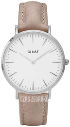 Cluse La Boheme Biały/Skóra Ø38 mm CL18234
