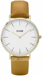 Cluse La Boheme Biały/Skóra Ø38 mm CL18419