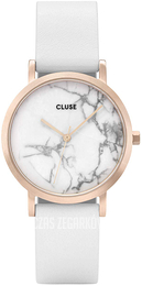 Cluse Biały/Skóra Ø33 mm CL40110