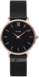Cluse Minuit Czarny/Stal Ø33 mm CW0101203024