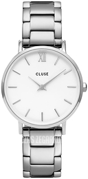 Cluse Minuit Biały/Stal Ø33 mm CW0101203026