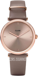 Cluse Brązowy/Skóra Ø33 mm CW0101208010