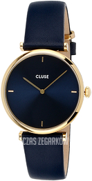 Cluse Triomphe Niebieski/Skóra Ø33 mm CW0101208011