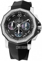Corum Admirals Cup Challaenger 40 Czarny/Guma Ø40 mm 984.970.47-F371 PN34