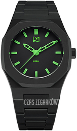 D1 Milano Neon Czarny/Żywica z tworzywa sztucznego Ø40 mm A-NE02