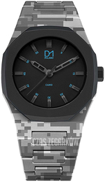 D1 Milano Camo Czarny/Żywica z tworzywa sztucznego Ø40 mm CA02