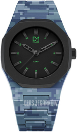 D1 Milano Camo Czarny/Żywica z tworzywa sztucznego Ø40 mm CA03