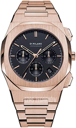 D1 Milano Chroma Czarny/Stal w kolorze różowego złota Ø41.5 mm CHBJ04