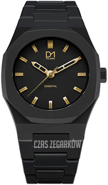 D1 Milano Essential Czarny/Żywica z tworzywa sztucznego Ø40 mm ES02
