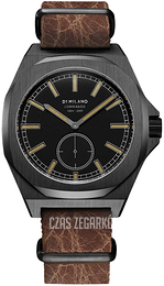D1 Milano Commando Czarny/Skóra Ø38 mm MTLJ01