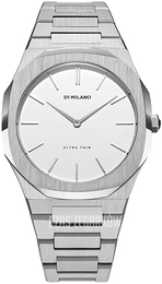 D1 Milano Ultra Thin Biały/Stal Ø38 mm UTBL01