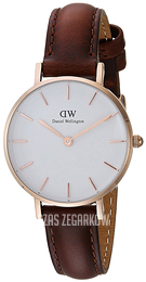 Daniel Wellington Classic Petite St Mawes Biały/Skóra Ø28 mm DW00100231