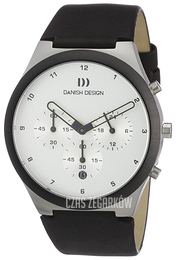 Danish Design Sport Srebrny/Skóra Ø42 mm 3314331