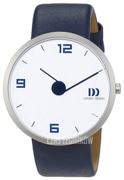 Danish Design Classic Biały/Skóra Ø42 mm 3314501