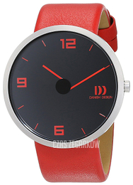 Danish Design Classic Czarny/Skóra Ø42 mm 3314503