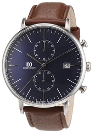 Danish Design Sport Niebieski/Skóra Ø42 mm 3314506