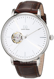 Danish Design Srebrny/Skóra Ø42 mm 3314519