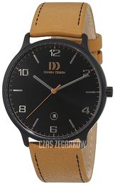 Danish Design Classic Czarny/Skóra Ø39 mm 3316338
