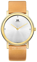 Danish Design Dress Srebrny/Skóra Ø38 mm IQ11Q1042