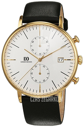 Danish Design Sport Srebrny/Skóra Ø42 mm IQ11Q975