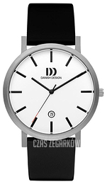 Danish Design Dress Biały/Skóra Ø40 mm IQ12Q1108