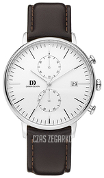 Danish Design Sport Biały/Skóra Ø42 mm IQ41Q975