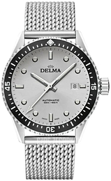 Delma Cayman Automatic Srebrny/Stal Ø42 mm 41801.706.6.061