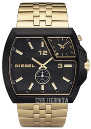 Diesel Analog Czarny/Stal w odcieniu złota DZ1408