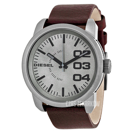 Diesel Franchise Szary/Skóra Ø46 mm DZ1467