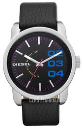 Diesel Double Down 46 Czarny/Skóra Ø54 mm DZ1514