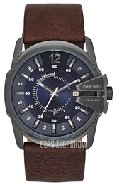 Diesel Analog Niebieski/Skóra Ø45 mm DZ1618