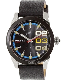 Diesel Analog Czarny/Skóra Ø54 mm DZ1677