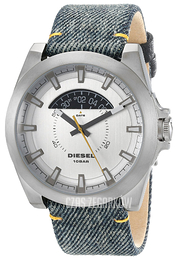 Diesel Analog Srebrny/Skóra Ø46 mm DZ1689