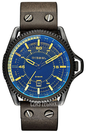 Diesel Analog Czarny/Skóra Ø46 mm DZ1718