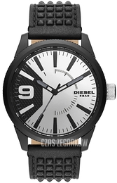Diesel Rasp Srebrny/Skóra Ø46 mm DZ1963