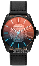 Diesel MS9 Szkieletowa tarczy/Skóra Ø44 mm DZ1967
