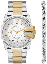 Diesel Master Chief Srebrny/Pozlacana Ø45 mm DZ2182SET