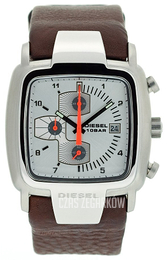 Diesel Chronograph Biały/Skóra Ø42 mm DZ4029