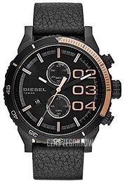 Diesel Analog Czarny/Skóra Ø59 mm DZ4327