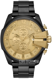 Diesel Mega Chief Żółte złoto/Stal Ø51 mm DZ4485