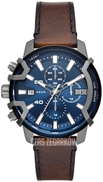 Diesel Griffed Mini Niebieski/Skóra Ø42 mm DZ4604