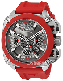 Diesel Chronograph Szary/Guma DZ7368