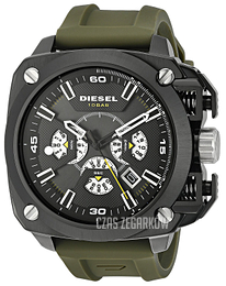 Diesel Chronograph Czarny/Guma DZ7369