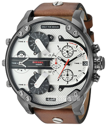 Diesel Chronograph Biały/Skóra Ø57 mm DZ7394