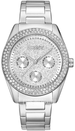DKNY Chambers Multi Glitz Srebrny/Stal Ø36 mm DK1L078M0015