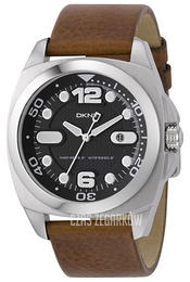 DKNY Dress Czarny/Skóra Ø43 mm NY1434